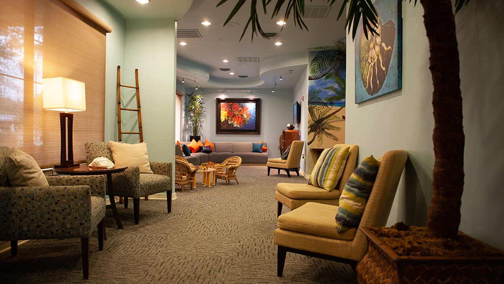 Coppell dental office waiting room